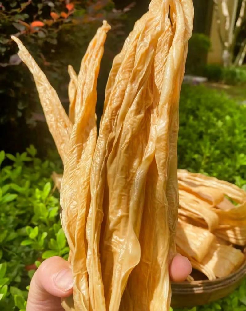 广西㐳质无添加头层黄豆腐竹