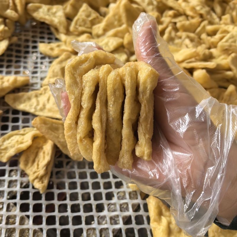三角形商用油炸豆腐干麻辣烫卤味串串小火锅商用