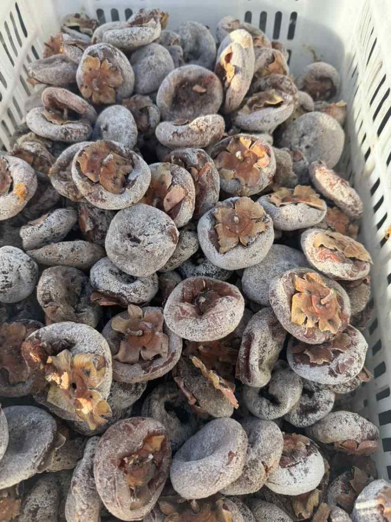 陕西柿饼（毛货）个头大