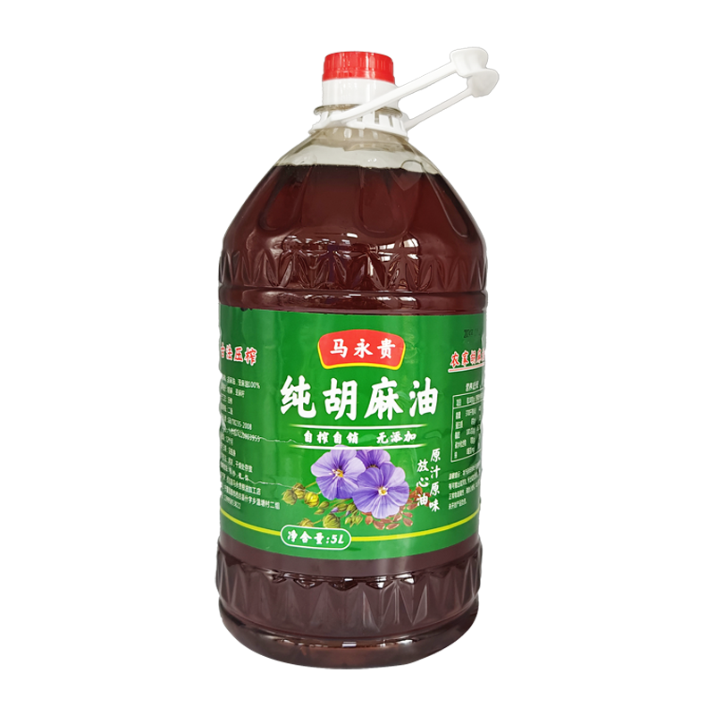 马永贵纯胡麻油