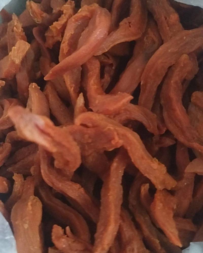 纯手工制作的红薯干