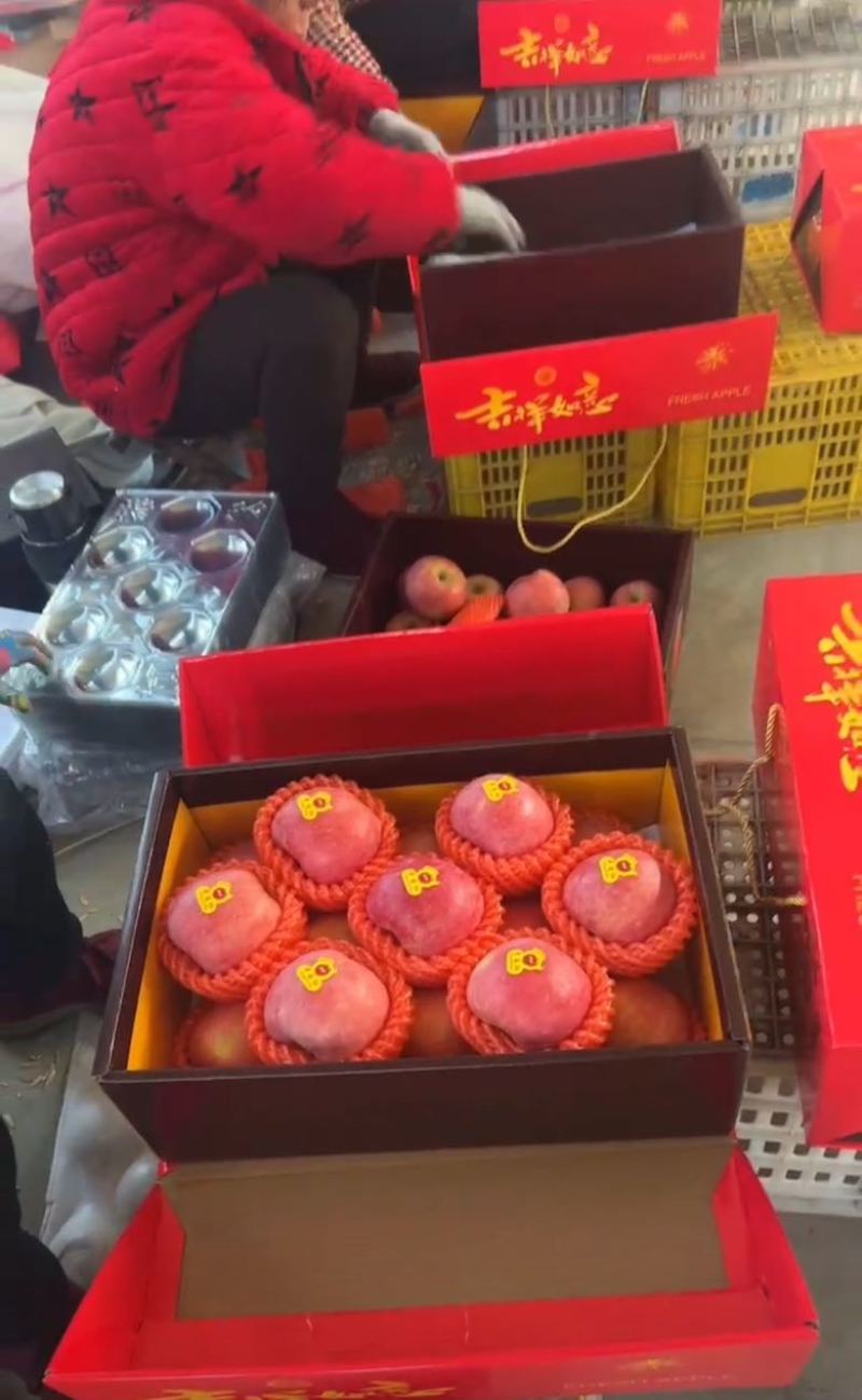 苹果年货高端礼盒批发欢迎全国各地老板采购质量保证放心