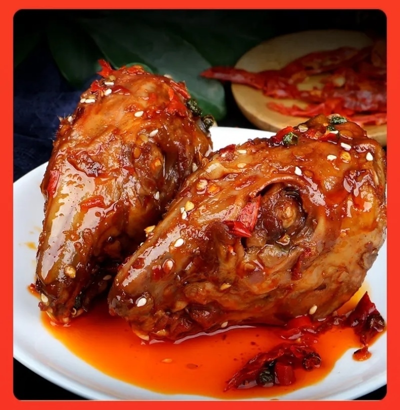 兔子头到货，特色菜品，餐饮店必备