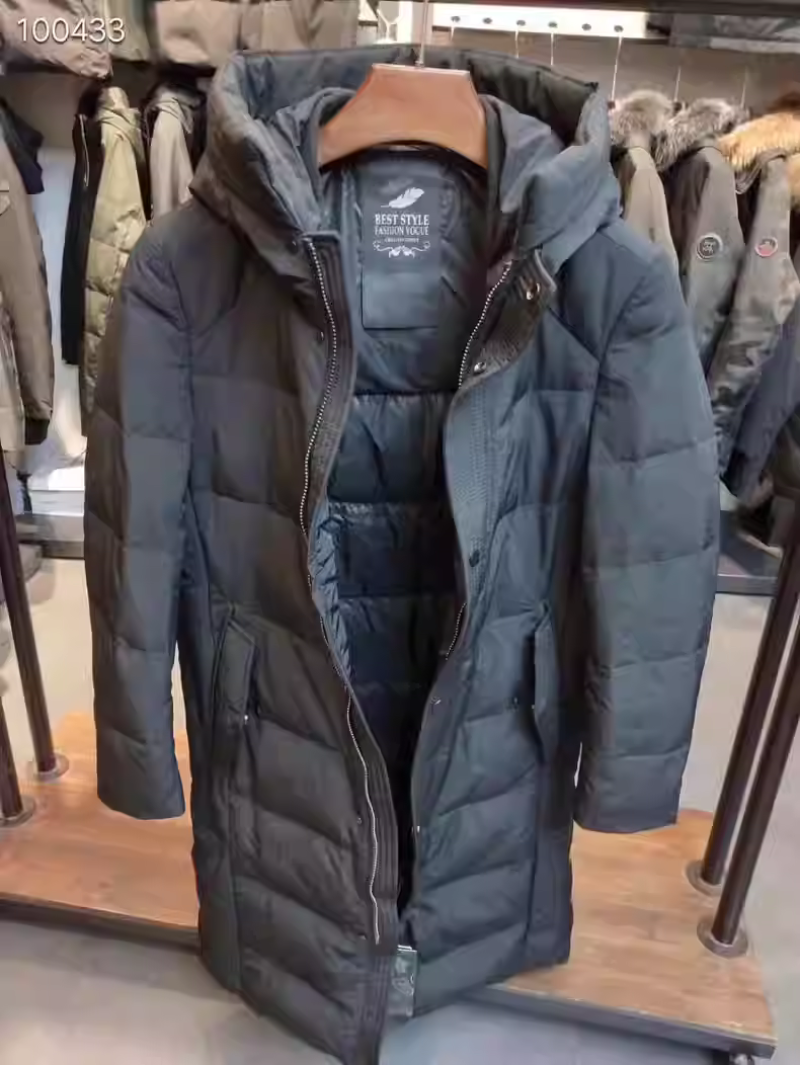 蒙咔欧货中长款男女情侣款羽绒服断码特价码数48，50