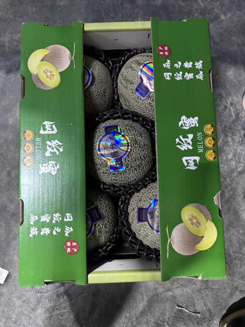 海南哈密瓜甘肃民勤，内蒙专业代收代发哈密瓜