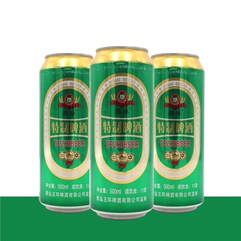 制啤酒500ml特制啤酒11度P500ml*12瓶