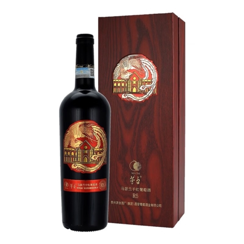 茅台凤凰庄园马瑟兰R5茅台葡萄酒马瑟兰R5干红葡萄酒