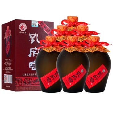 孔府宴孔府宴酒52度荷香型白酒粮食酒高度白酒整箱装商