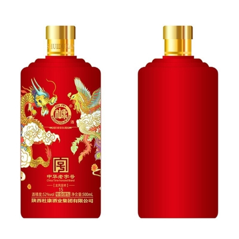 水杜康年份封坛龙凤呈祥15白水杜康52度年份封坛优级