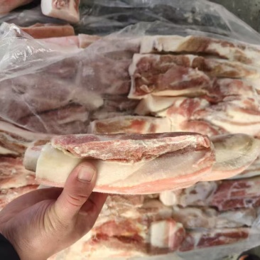 袋装带皮五花肉条手续齐全