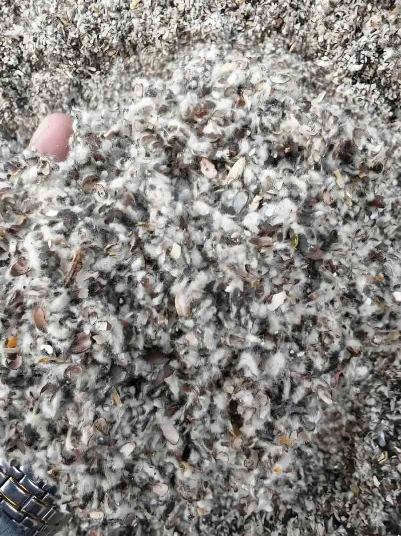 棉籽壳中绒长绒磨盘壳含棉仁含粉