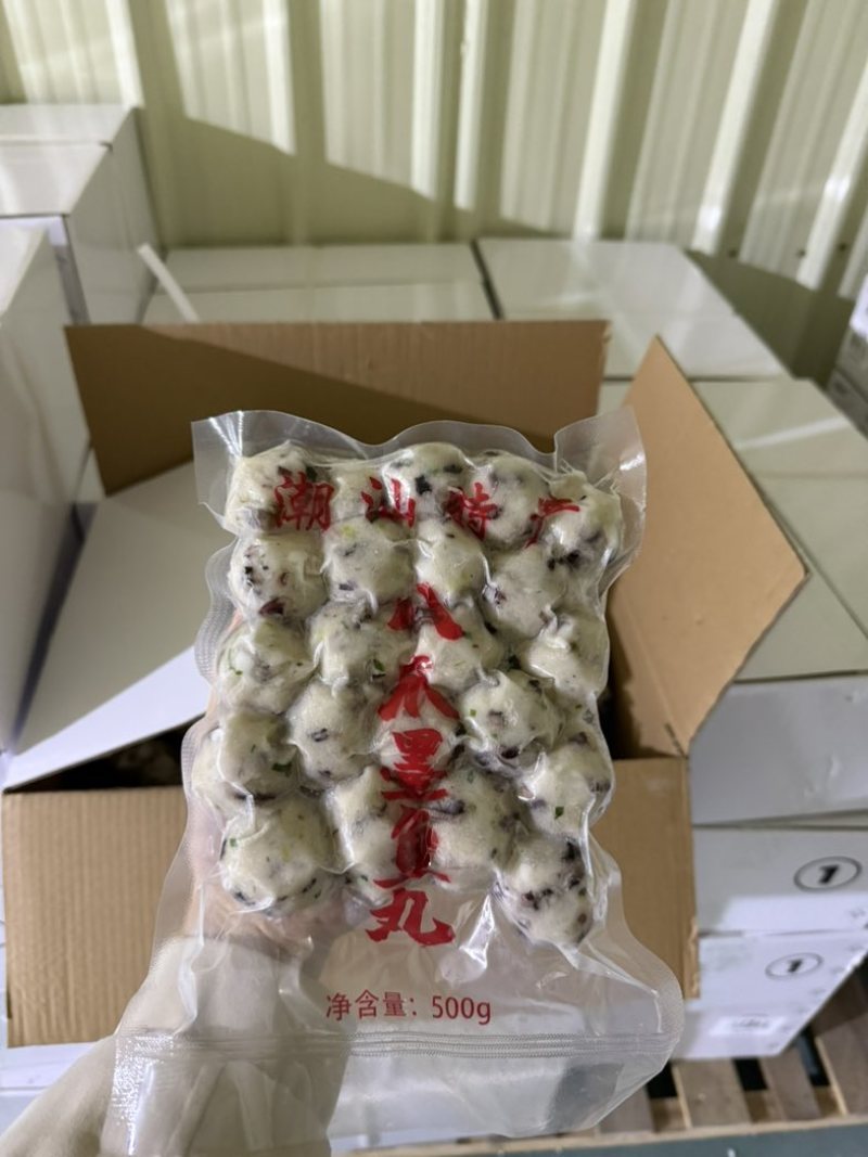 潮汕八爪墨鱼丸