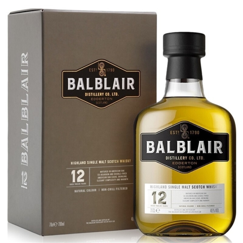 巴布莱尔（Balblair）12年苏格兰单一麦芽威士忌洋酒