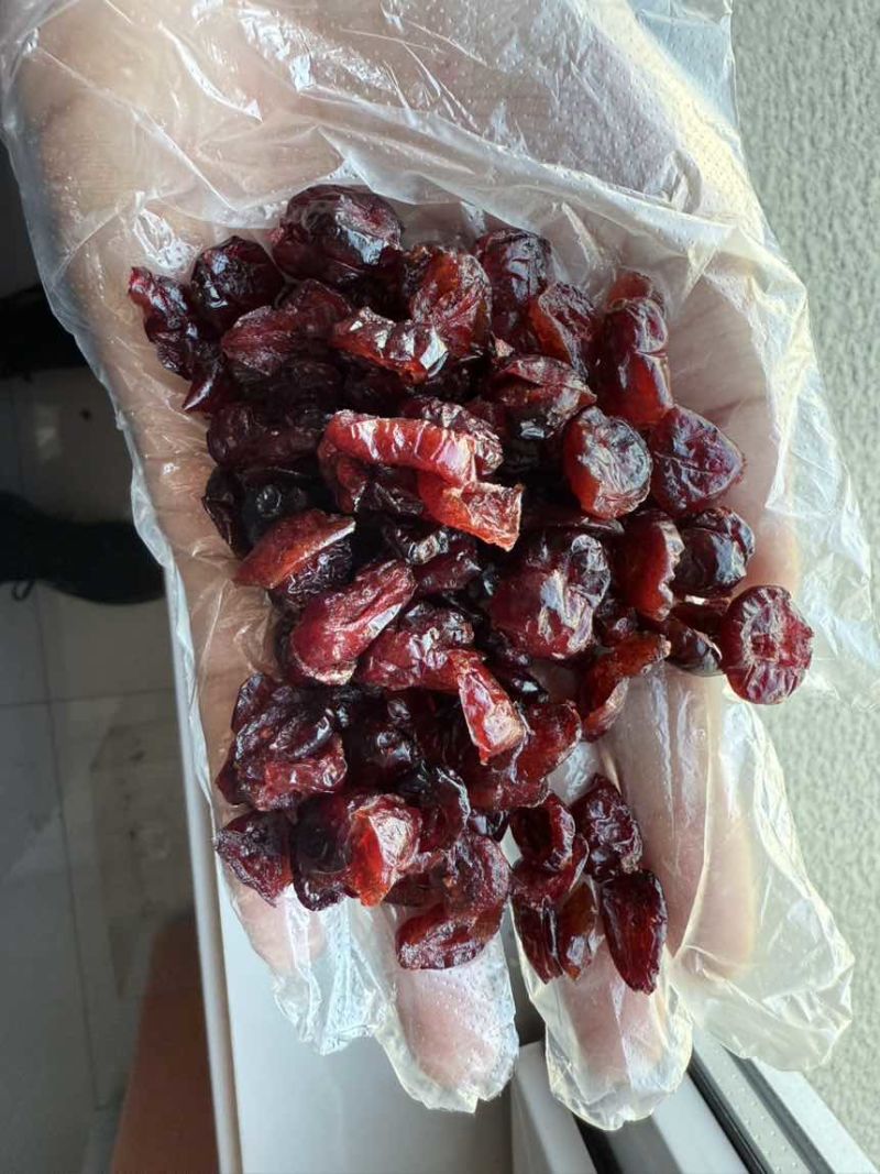 暗红1/4切片蔓越莓干