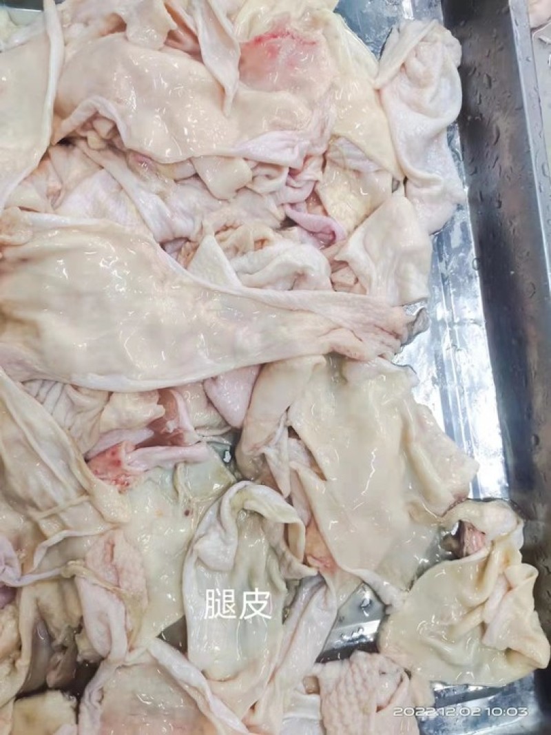 德汇手撕腿皮新货10吨