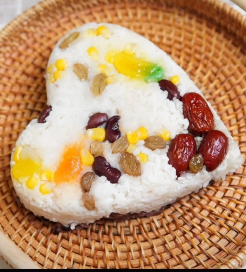 八宝饭加热即食，配料足