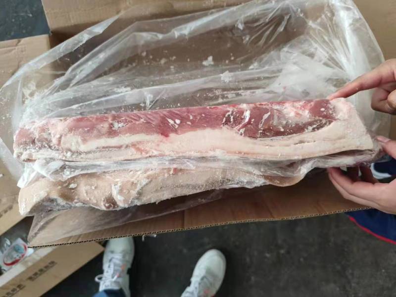 带皮后上肉最新日期！现场实拍！如有需要请联系腾惠业务员