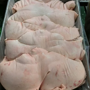 带皮槽头肉