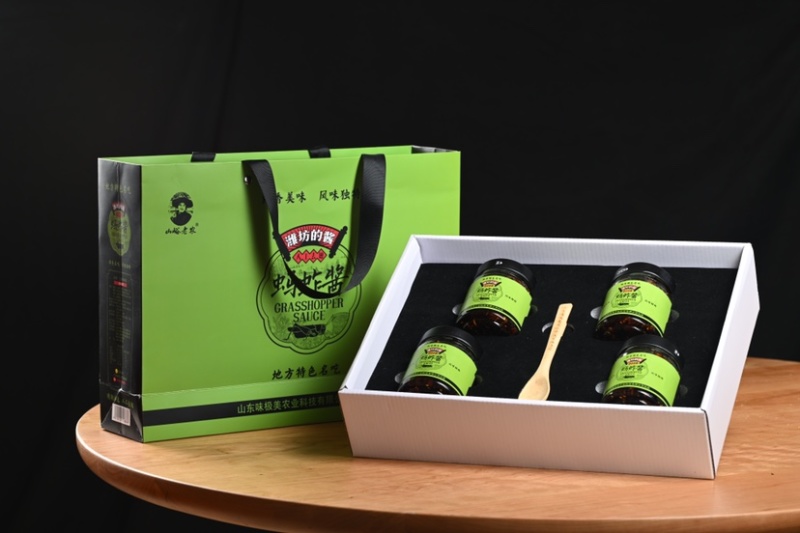 山东特产，蚂蚱酱