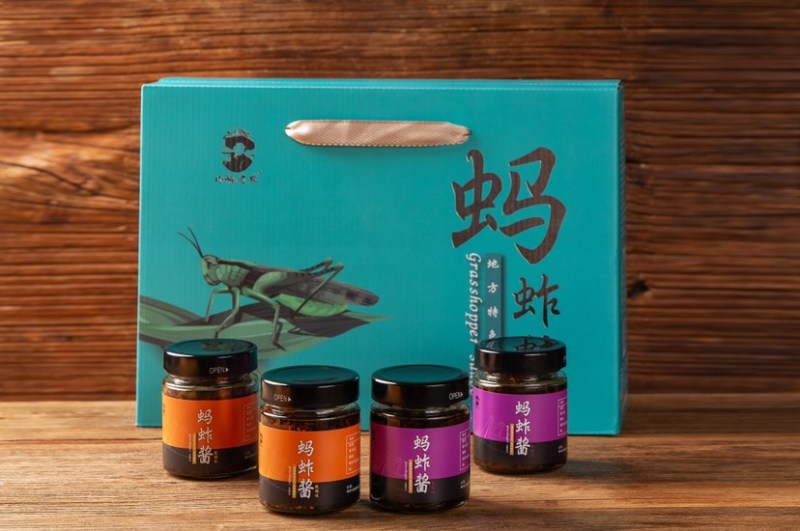 山东特产，蚂蚱酱