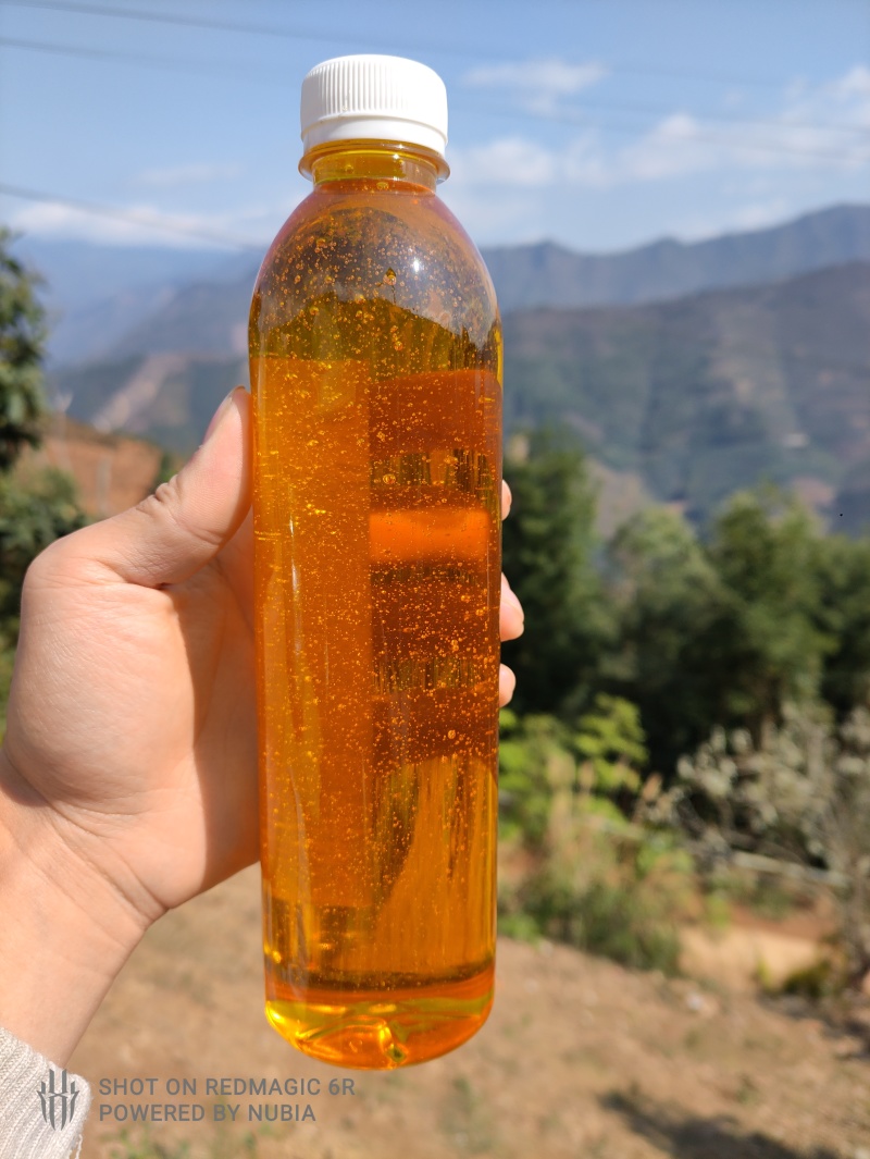 冷榨山茶油，家里的老人在山上摘的山茶籽，纯物理