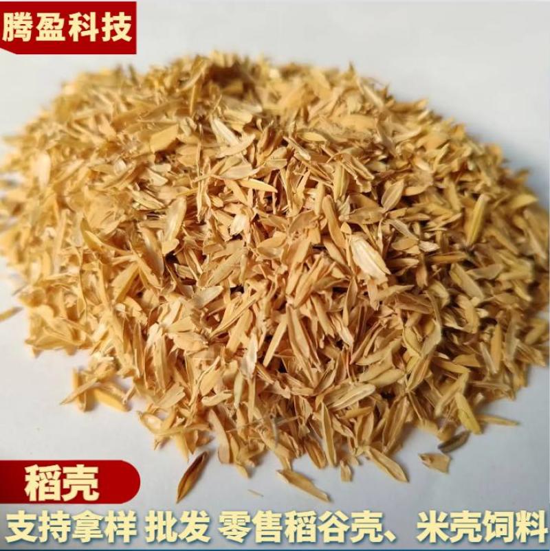 稻壳批发酒厂酿酒酿醋基质干净无霉变养殖垫料稻谷壳