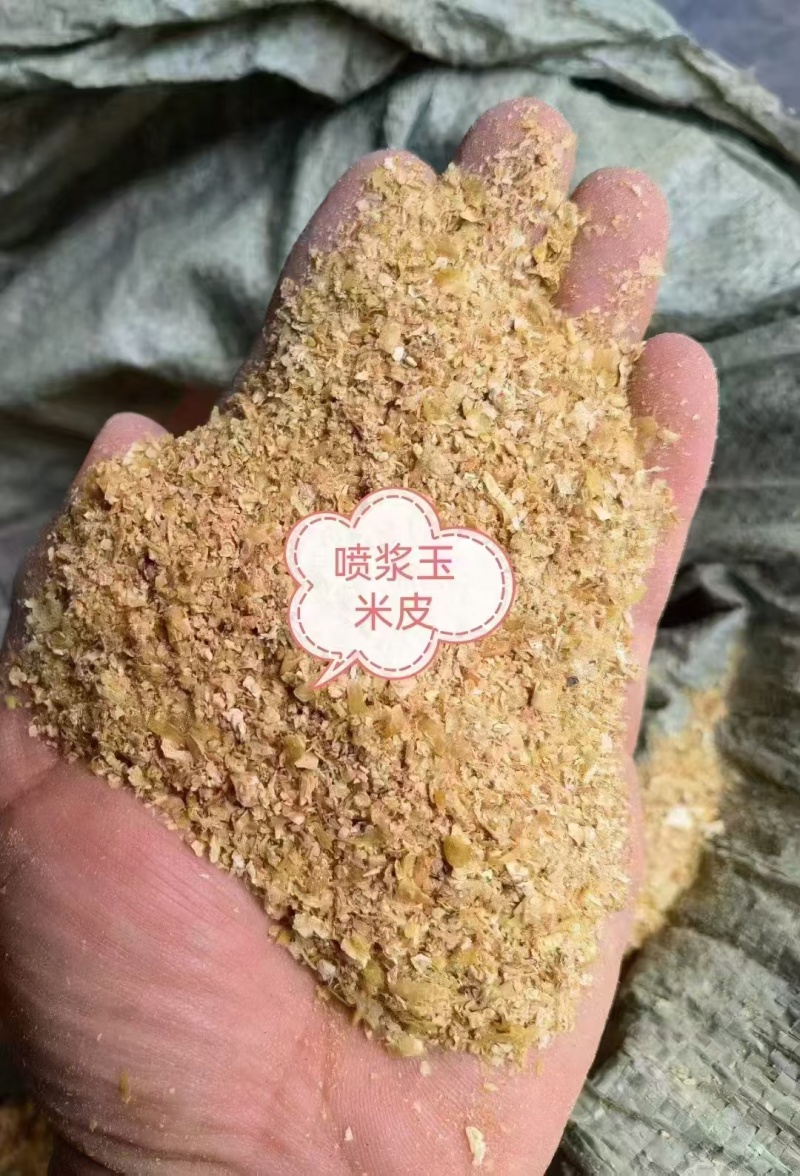 喷浆玉米皮蛋白18,脂肪3,适口性好。鸡鸭鹅牛羊的**好饲料