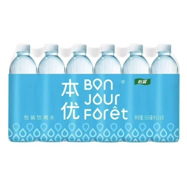 怡宝本优矿泉水555*242000件