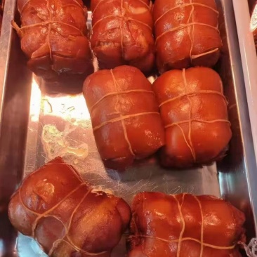熟食店必备捆肘成品老汤上色即可