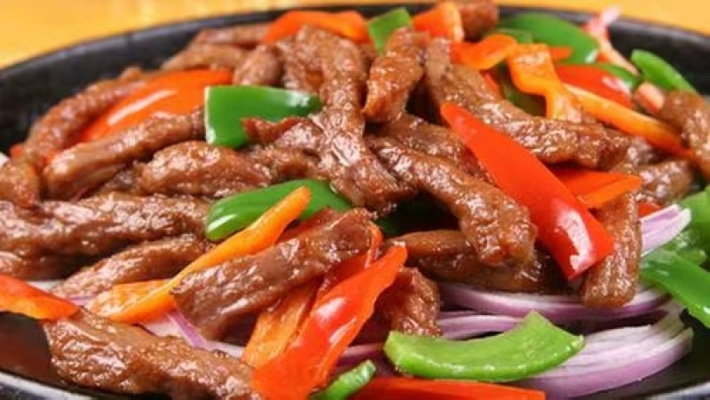 黑椒肉柳