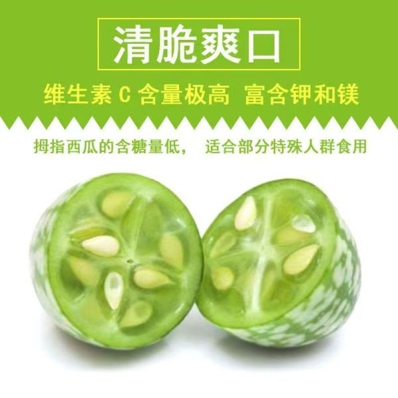 拇指西瓜小西瓜新鲜水果批发零售产场量大散装礼盒装