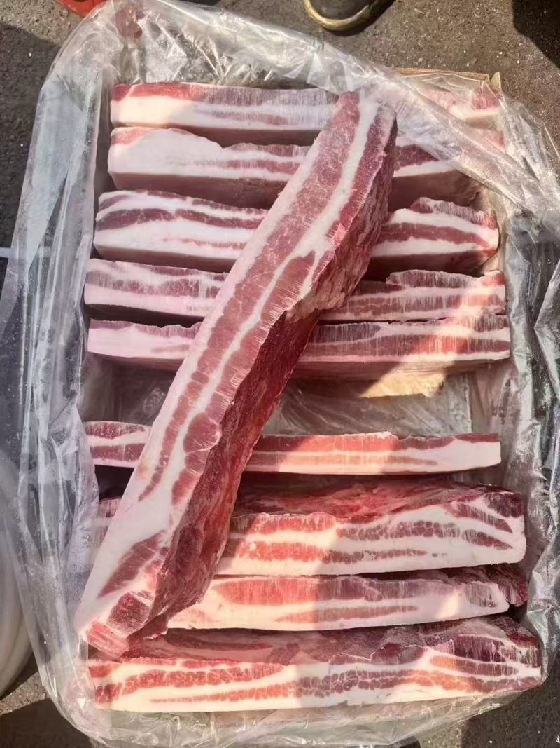 去皮中方五花肉板