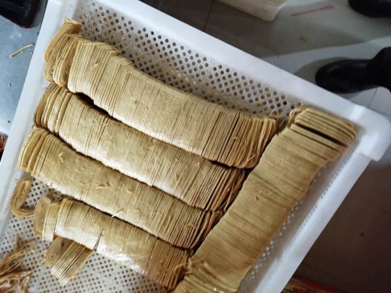 传统工艺豆腐皮，定制化生产，个性化要求。