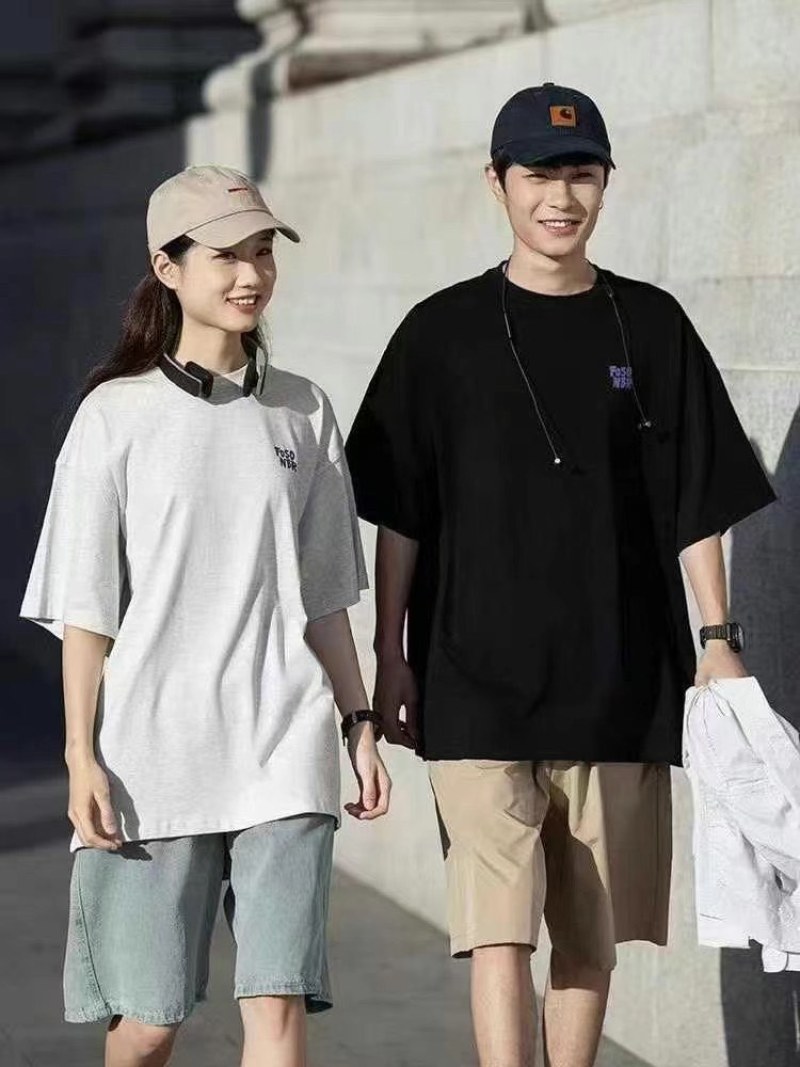 男女同款纯棉短袖5000件左右，全部独立包装5.9
