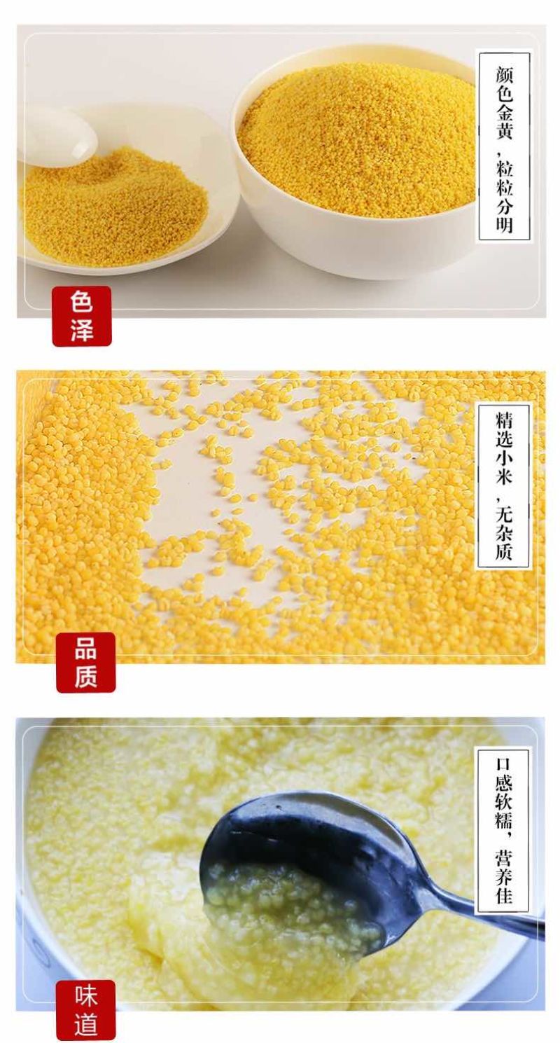 裕稻皇粮大金苗黄小米四斤软糯粘稠米油醇厚