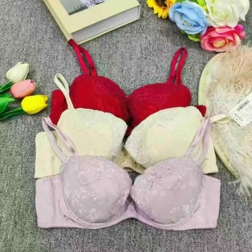 4.8清工厂回收2650件左右女士桑蚕丝文胸内衣