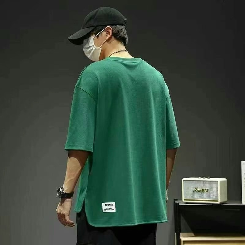 夏季纯色男士短袖t恤衫数量4800件，全清5.8