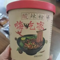(几块钱一件)嗨吃家，酸辣粉，新日期，104克*6桶，4包料