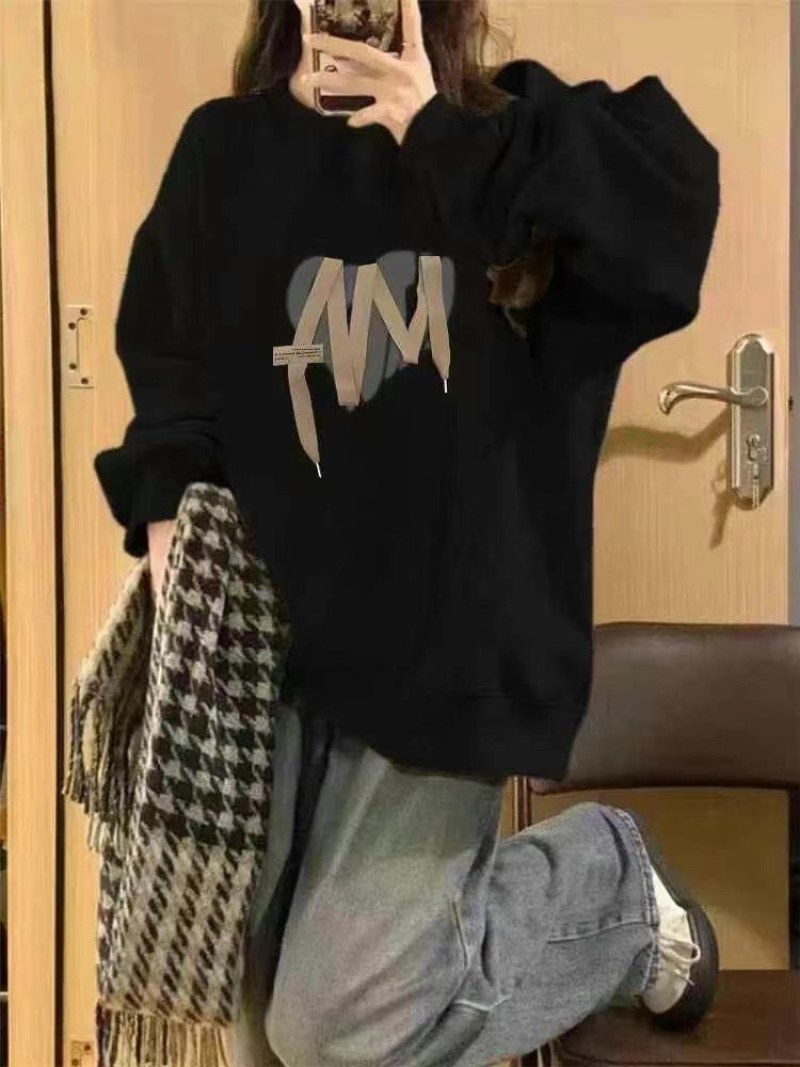 全清9.9元/件1688件女款棉圆领卫衣原包装