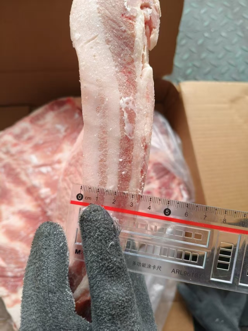 去皮五花肉，最新的货，层次好