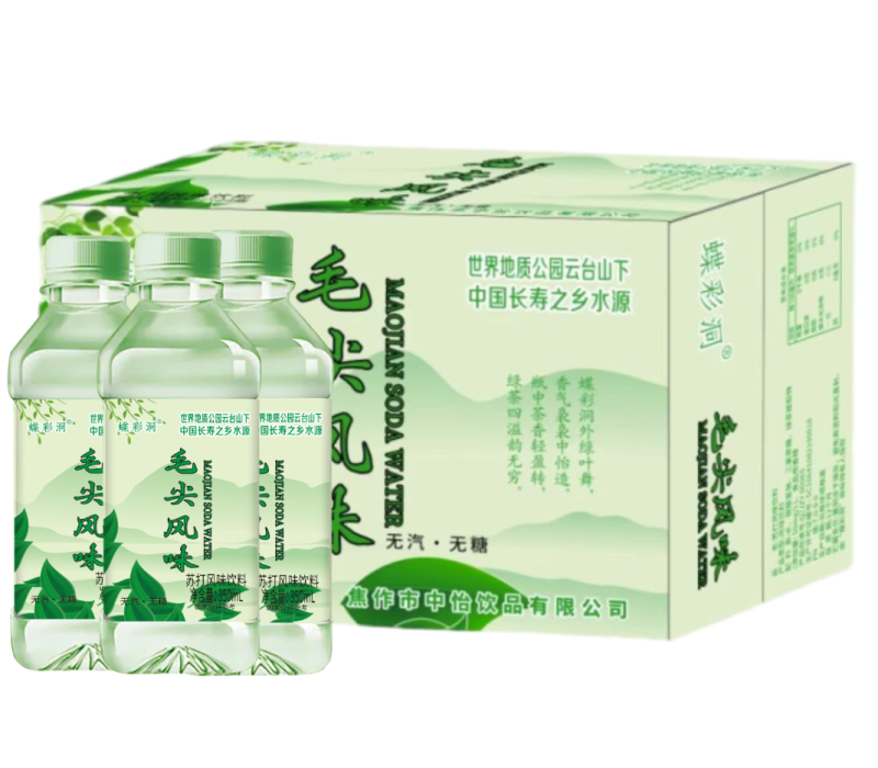 毛尖风味苏打水