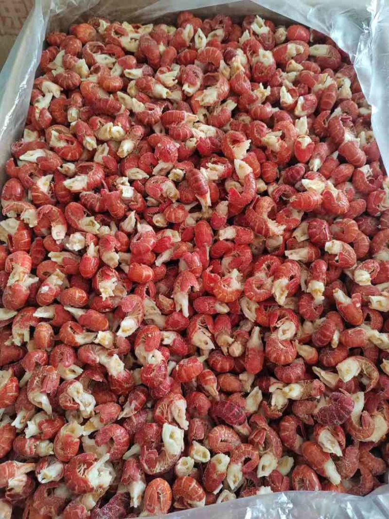 无冰衣龙虾尾，液体冷冻虾尾，海鲜货源充足