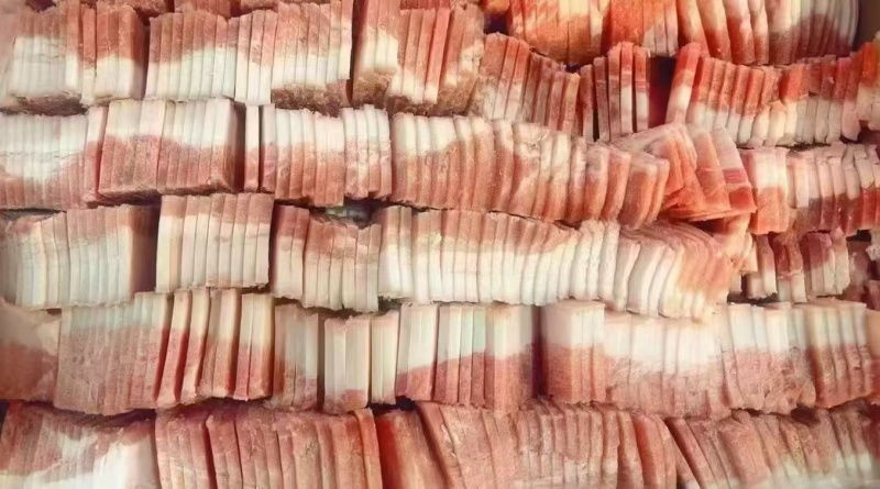 五花肉块片丝