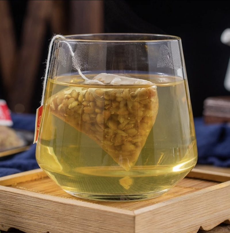 黄苦荞茶四川大凉山黄全胚芽荞麦茶浓香黑苦荞可干吃