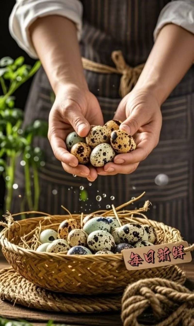 生鲜鹌鹑蛋50枚每箱（可小刀）