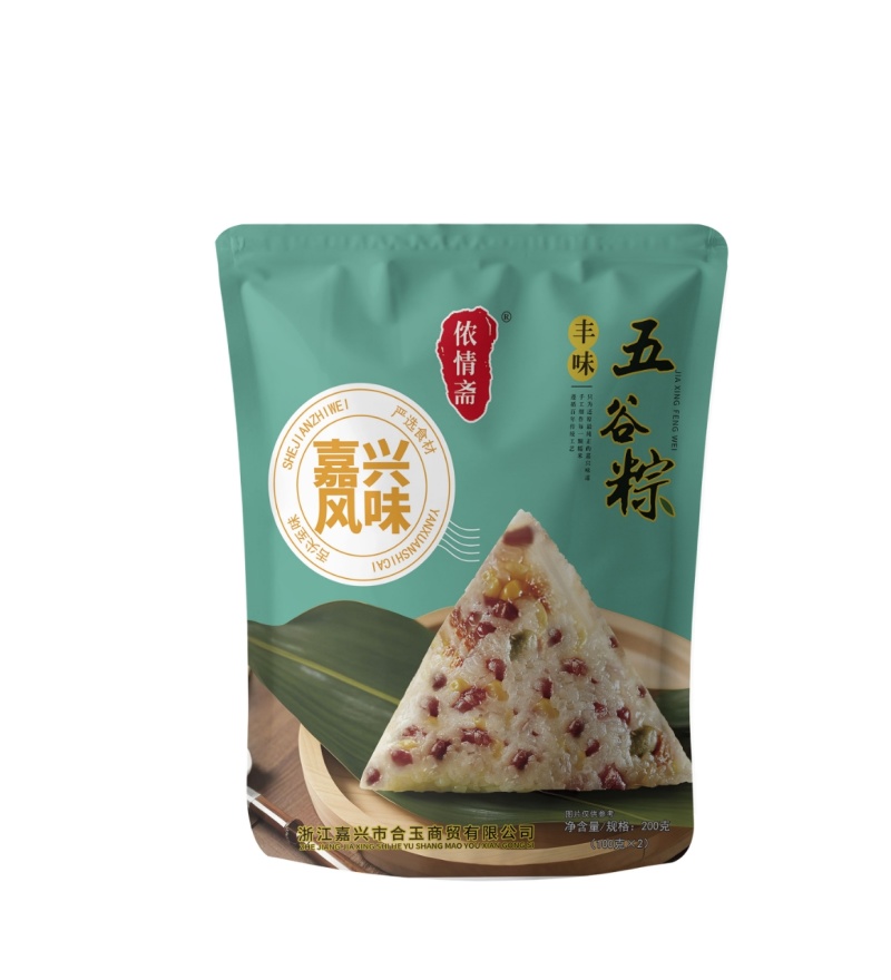 嘉兴风味彩包粽子#源头厂家直供