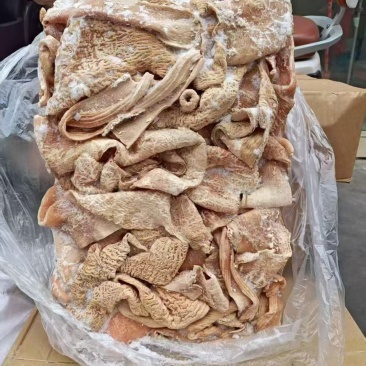 育肥牛大肠（破开，干净无油，无杂质）