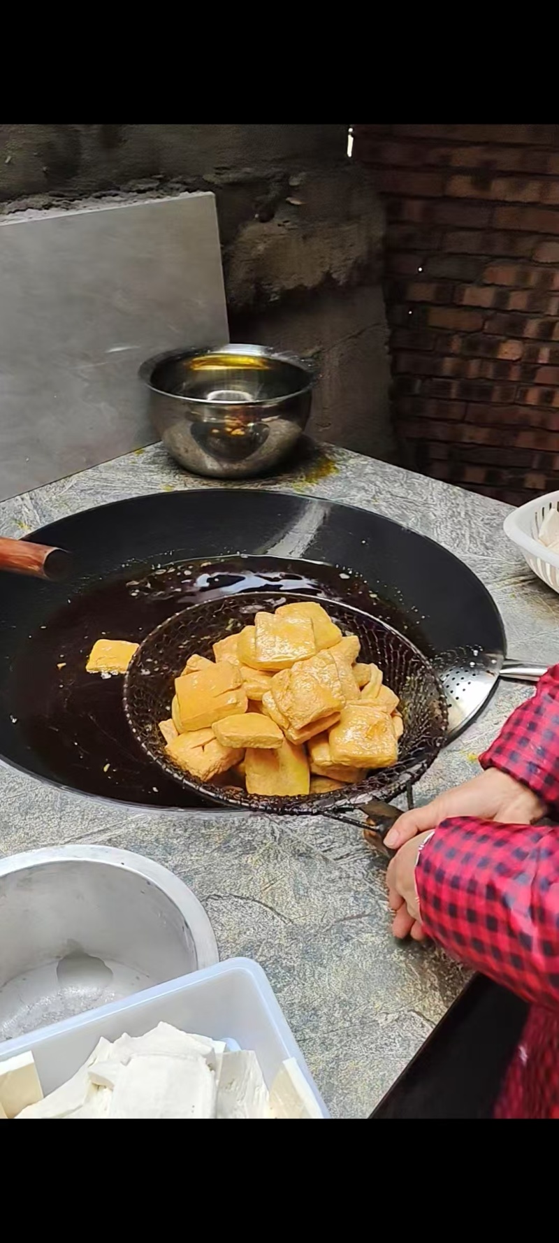 传统手工石磨豆腐