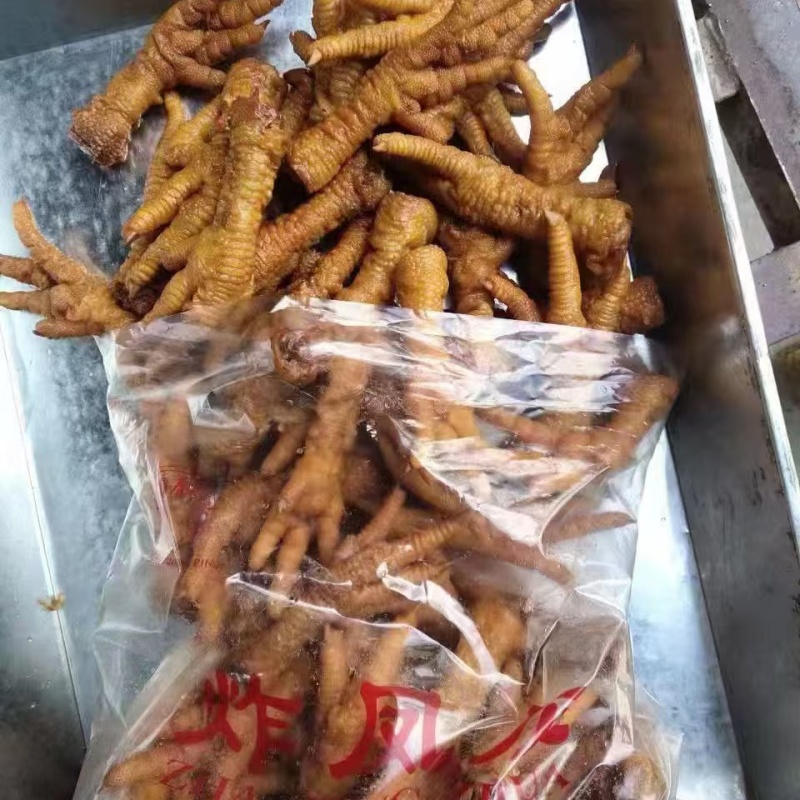 炸鸡爪，炸鸡头鸡副产品熟食批发价给您