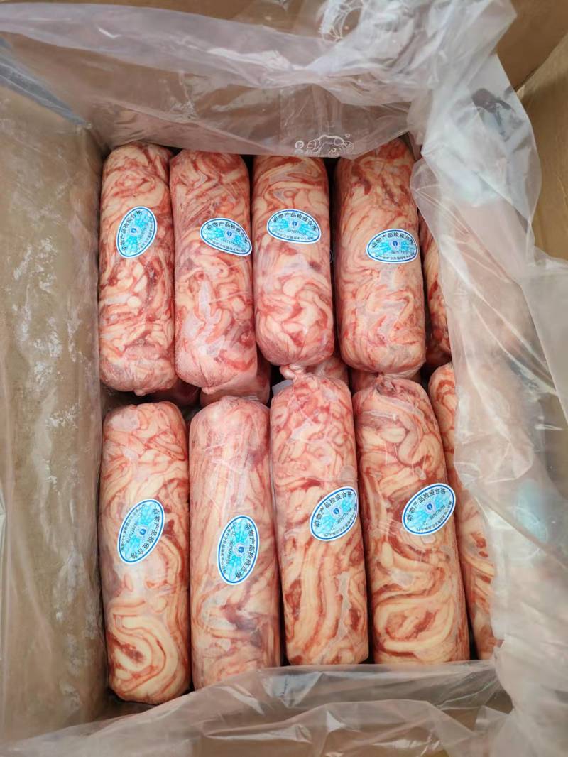 肥猪骨髓鲜品分割，纯干货，价格不高